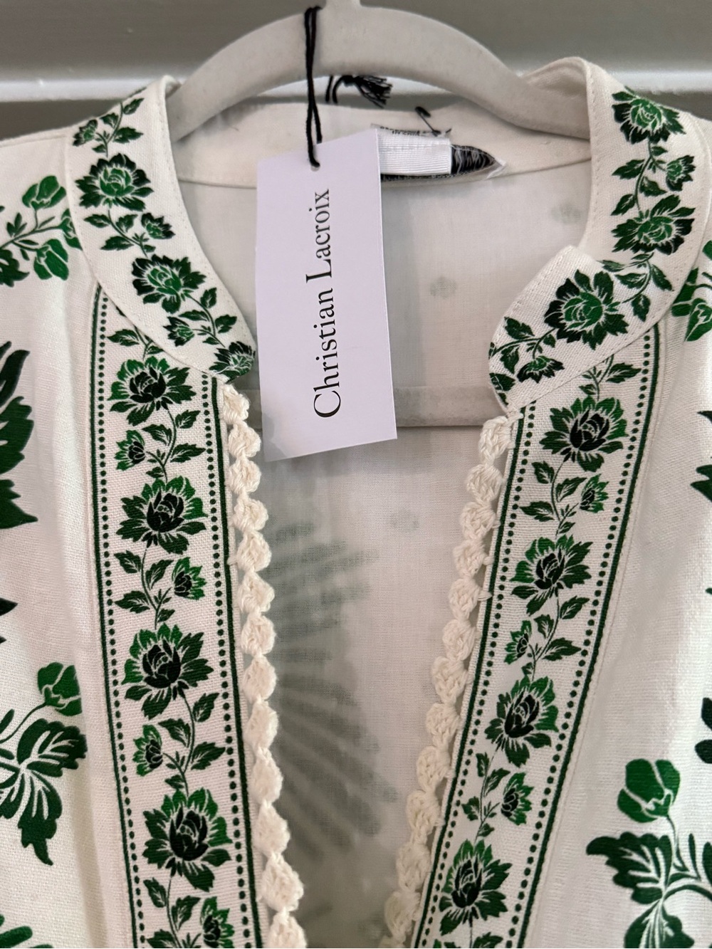 Christian Lacroix Floral Boho Midi Dress - Picture 4 of 9